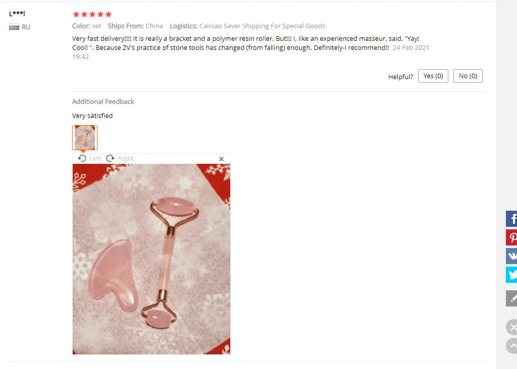1Pc Pink Resin Jade Roller for Face - Jade Gua Sha Rose Quartz Face Roller for Aging Wrinkles and Puffiness Massage Set