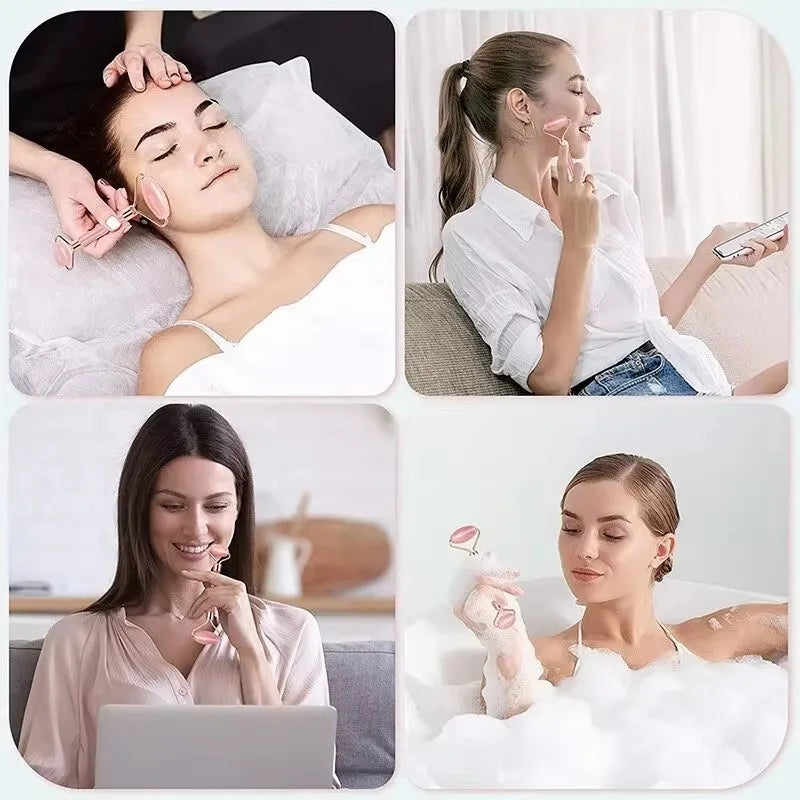 Gua Sha & Jade Roller Skincare Set