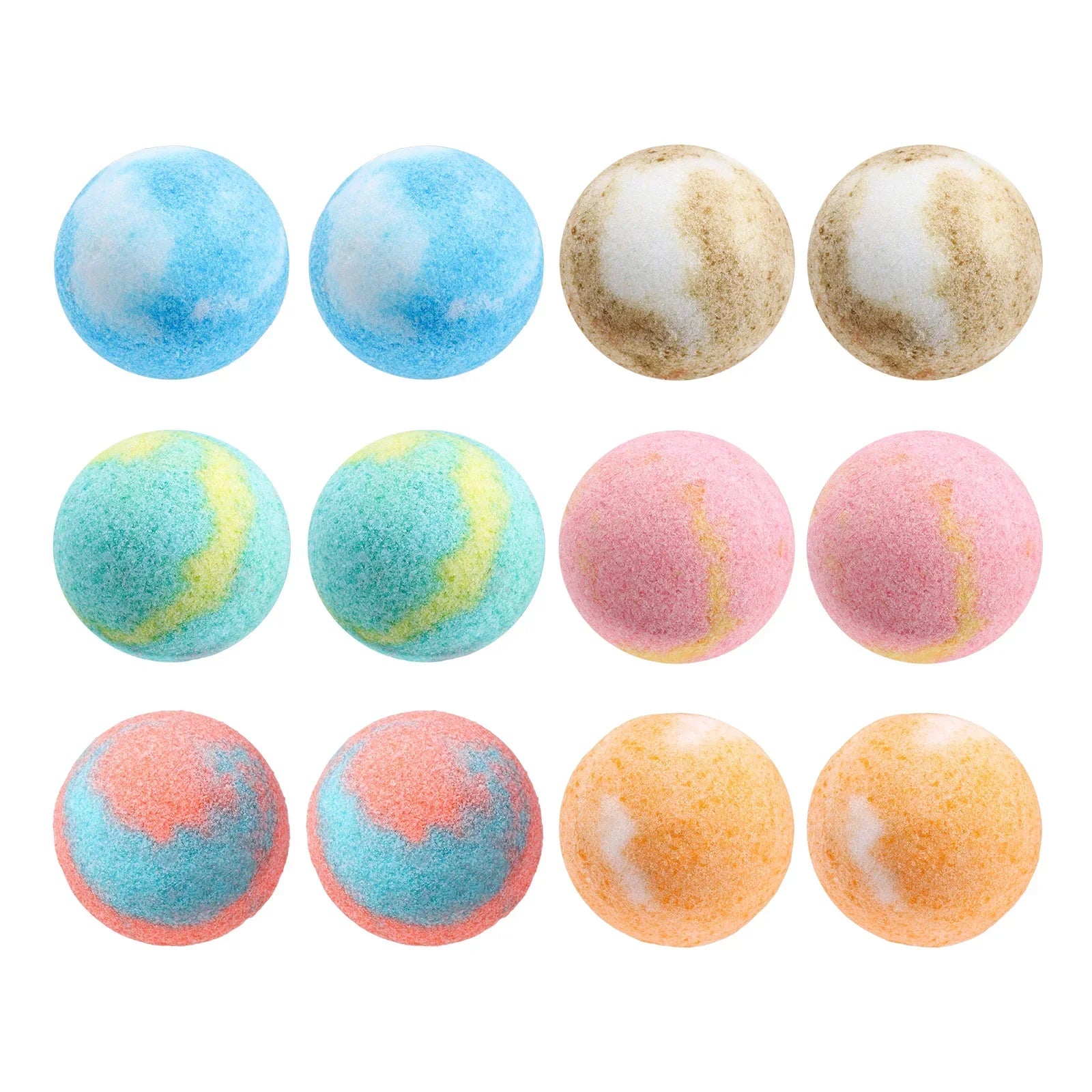 Sea Salt Bath Bomb Gift Set – 12 Pcs Foot Spa