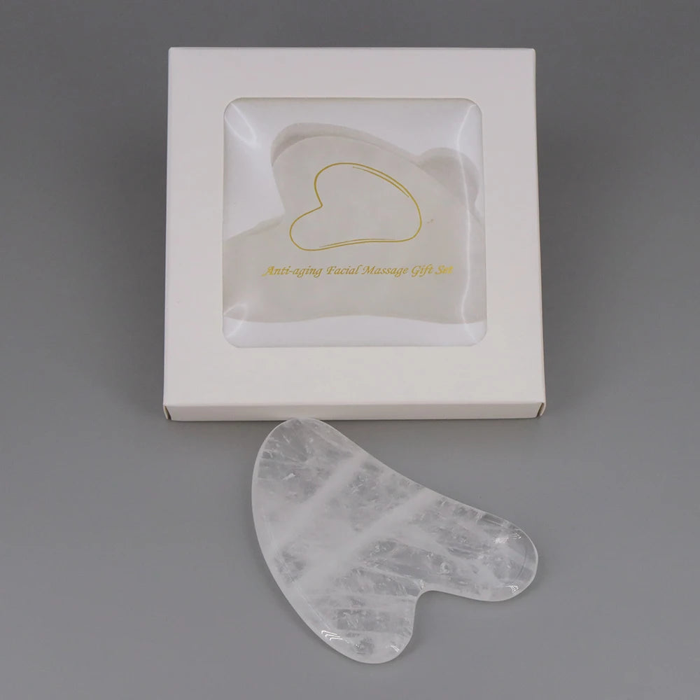 Rose Quartz & Amethyst Gua Sha Massage Board